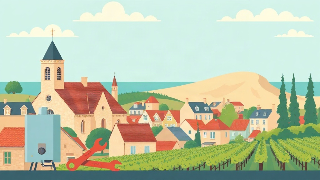 Plombier Marcheprime : illustration de la ville (33380)