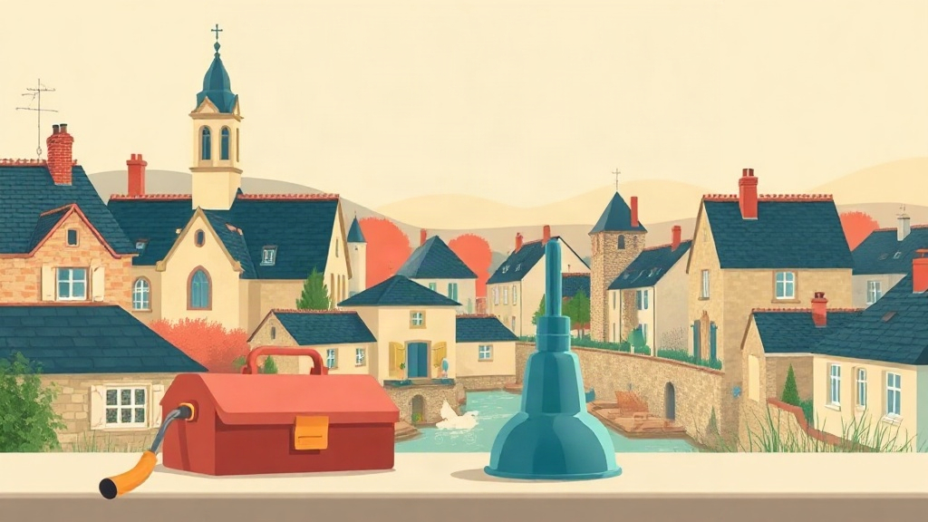 Plombier Mauges-sur-Loire : illustration de la ville (49110)