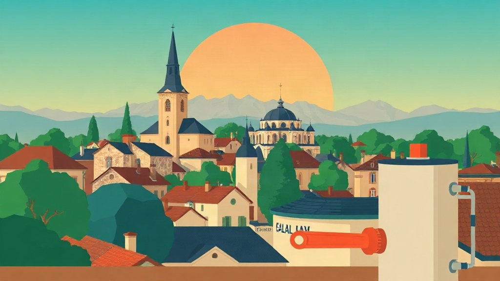 Plombier Merville : illustration de la ville (31330)