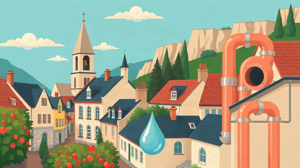 Plombier Mesnils-sur-Iton : illustration de la ville (27160)