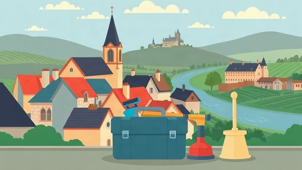 Plombier Meung-sur-Loire : illustration de la ville (45130)