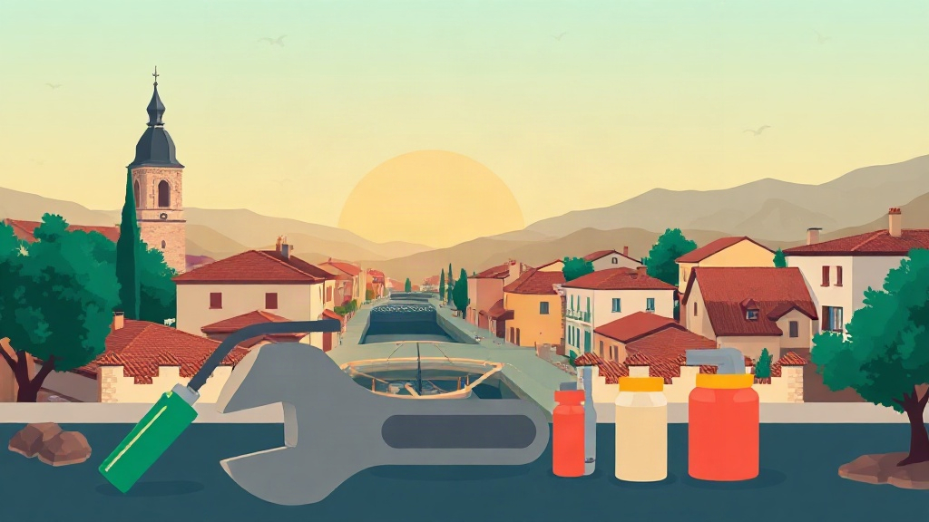 Plombier Mèze : illustration de la ville (34140)