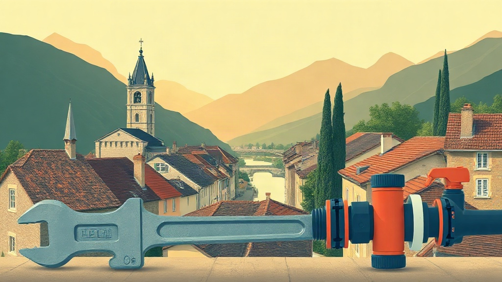 Plombier Millau : illustration de la ville (12100)