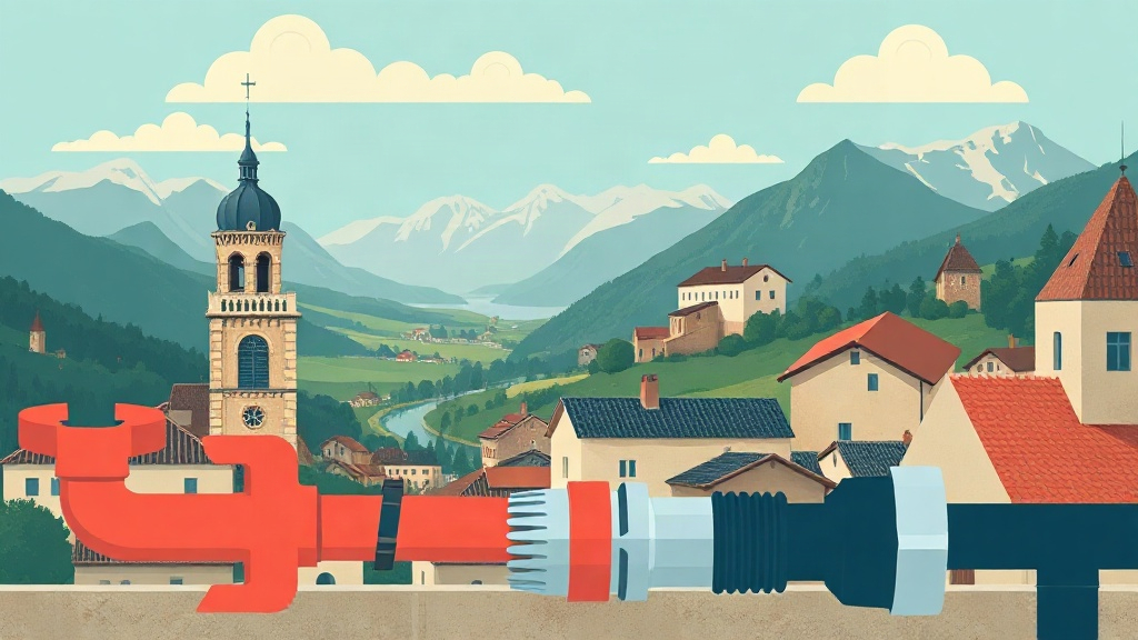 Plombier Mions : illustration de la ville (69780)