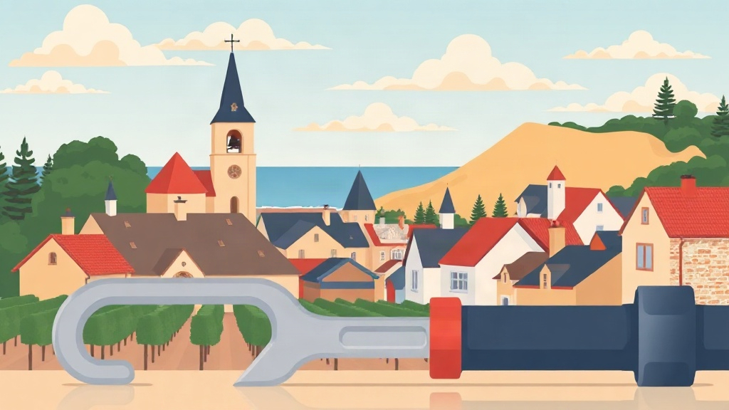 Plombier Mios : illustration de la ville (33380)