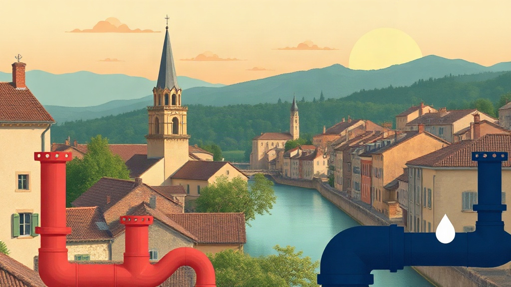Plombier Moissac : illustration de la ville (82200)