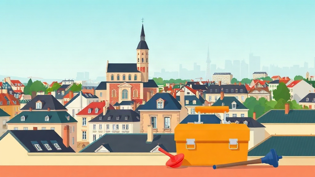 Plombier Montfermeil : illustration de la ville (93370)