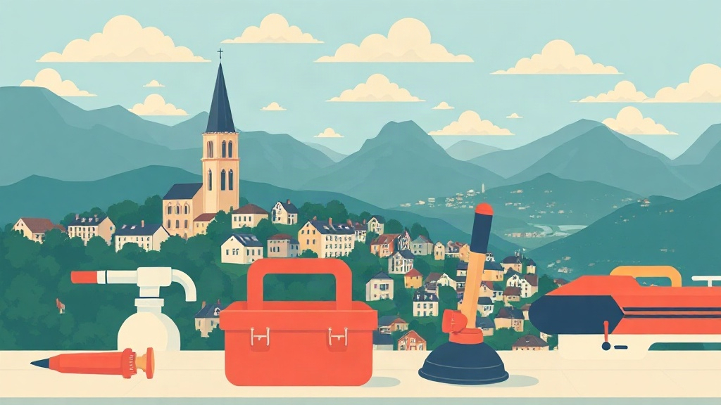 Plombier Montluçon : illustration de la ville (03100)