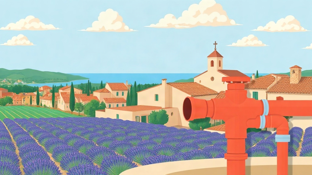 Plombier Morières-lès-Avignon : illustration de la ville (84310)