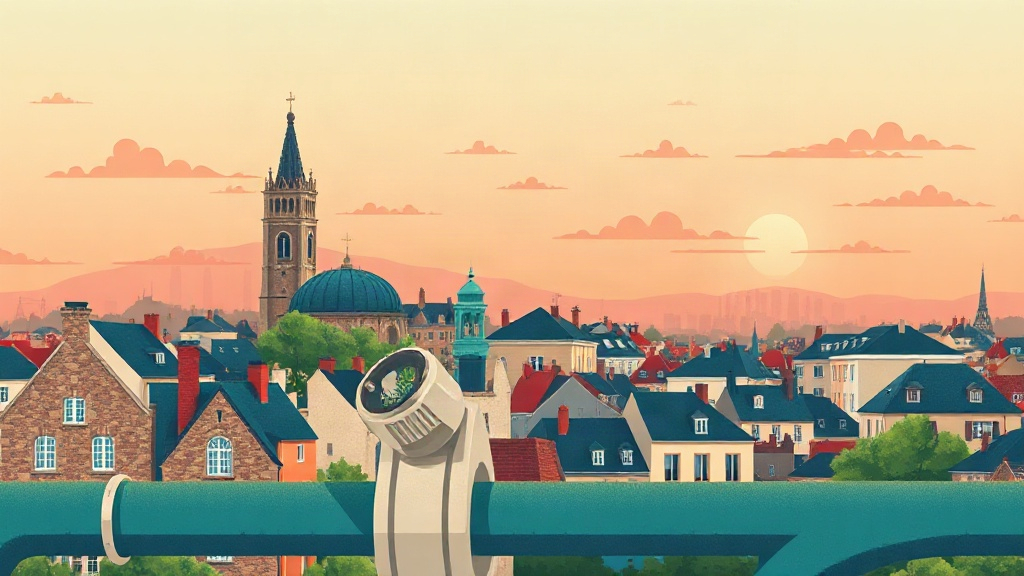 Plombier Nandy : illustration de la ville (77176)