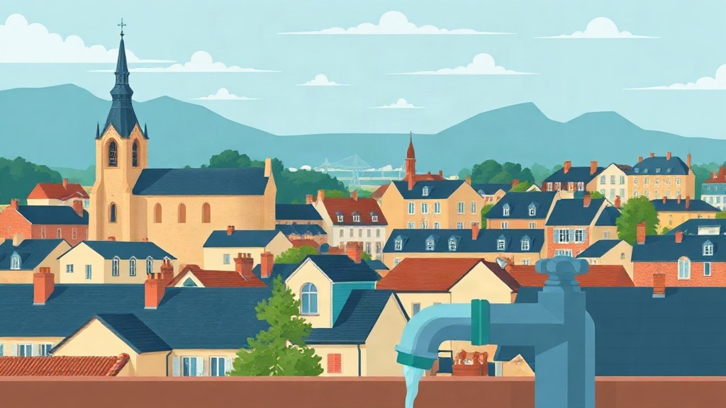 Plombier Nemours : illustration de la ville (77140)