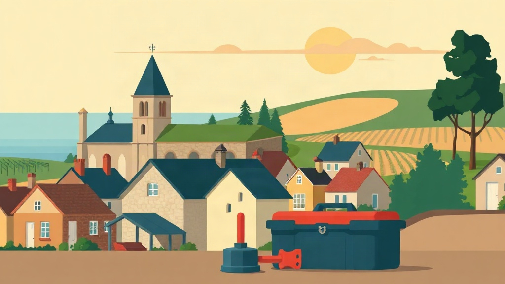 Plombier Nérac : illustration de la ville (47600)