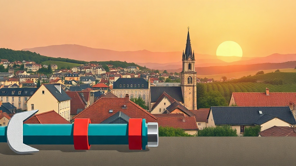 Plombier Nevers : illustration de la ville (58000)