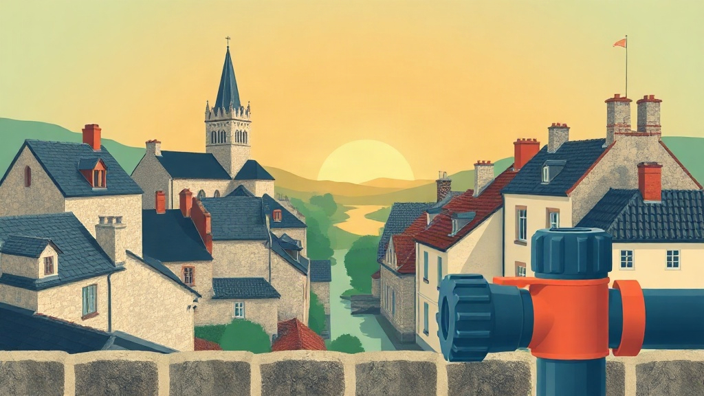 Plombier Noyant-Villages : illustration de la ville (49390)