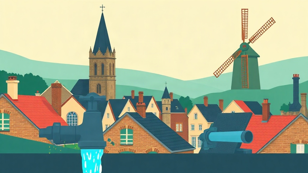 Plombier Ostricourt : illustration de la ville (59162)