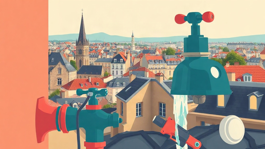 Plombier Parmain : illustration de la ville (95620)