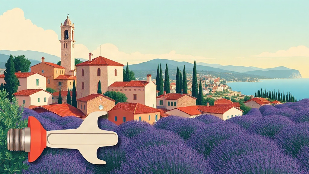 Plombier Pégomas : illustration de la ville (06580)