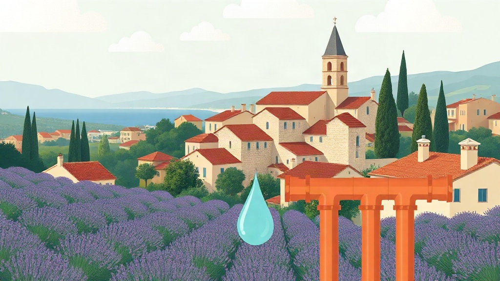 Plombier Pertuis : illustration de la ville (84120)