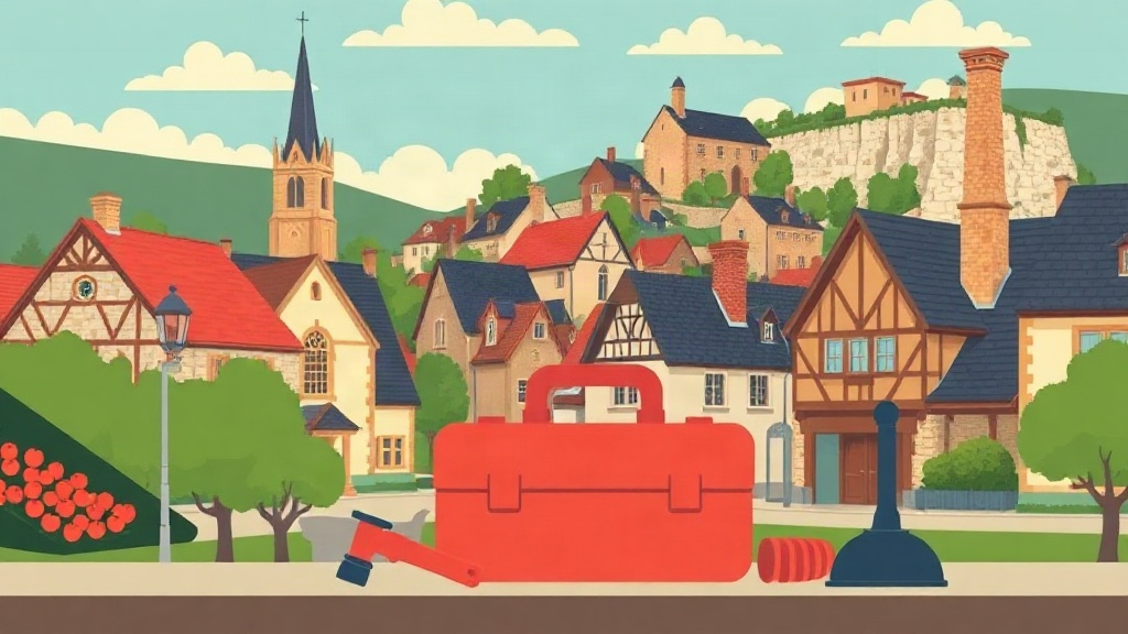 Plombier Petit-Caux : illustration de la ville (76370)