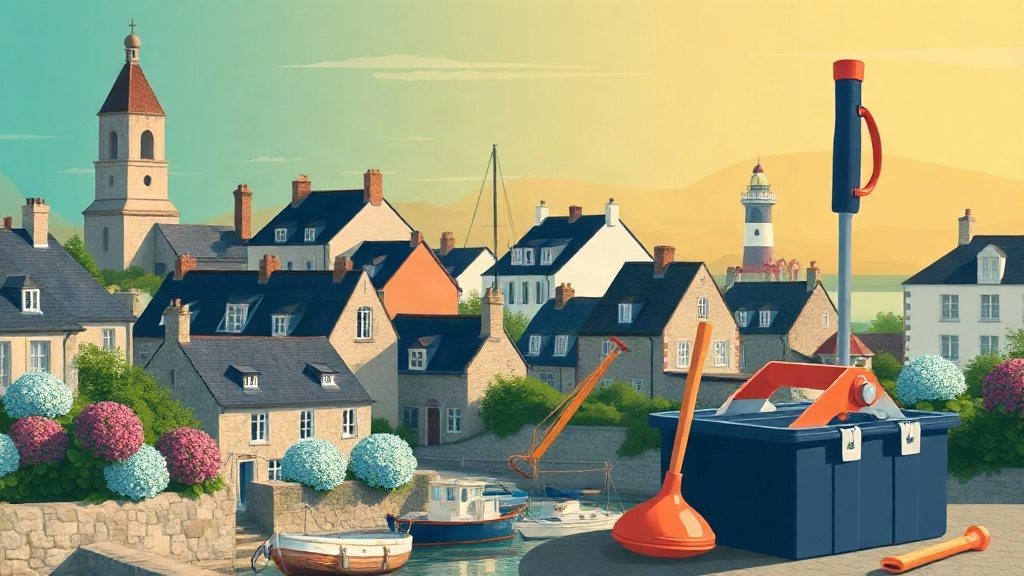 Plombier Plescop : illustration de la ville (56890)