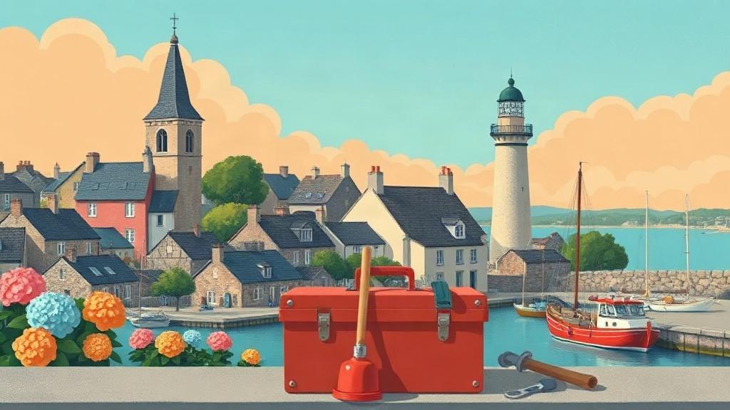 Plombier Ploeren : illustration de la ville (56880)