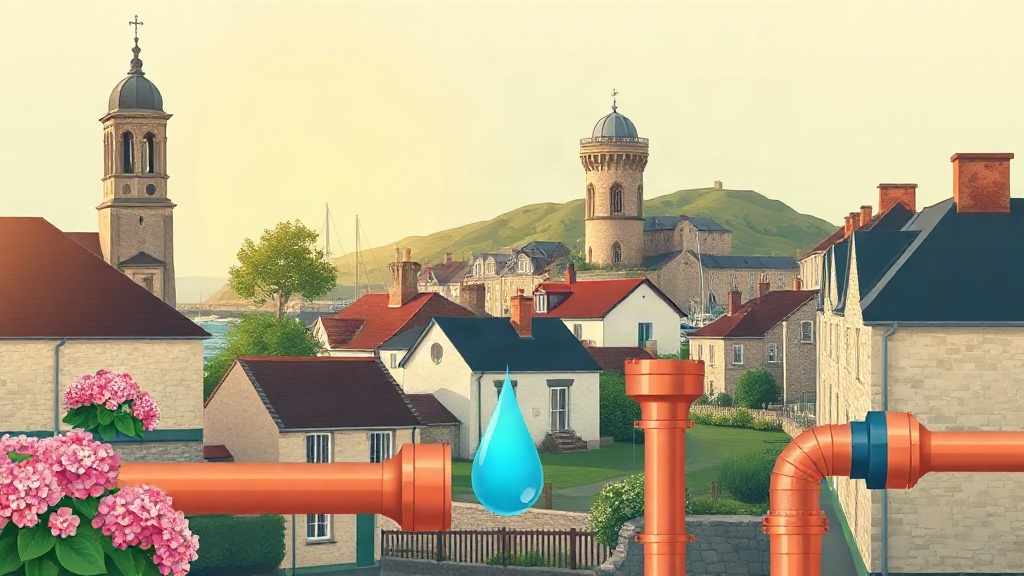 Plombier Ploudalmézeau : illustration de la ville (29830)