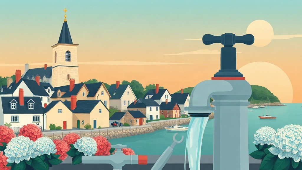Plombier Plouhinec : illustration de la ville (56680)