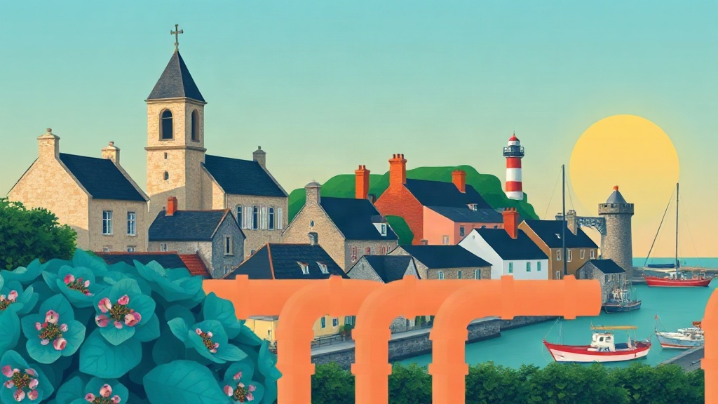 Plombier Pluvigner : illustration de la ville (56330)