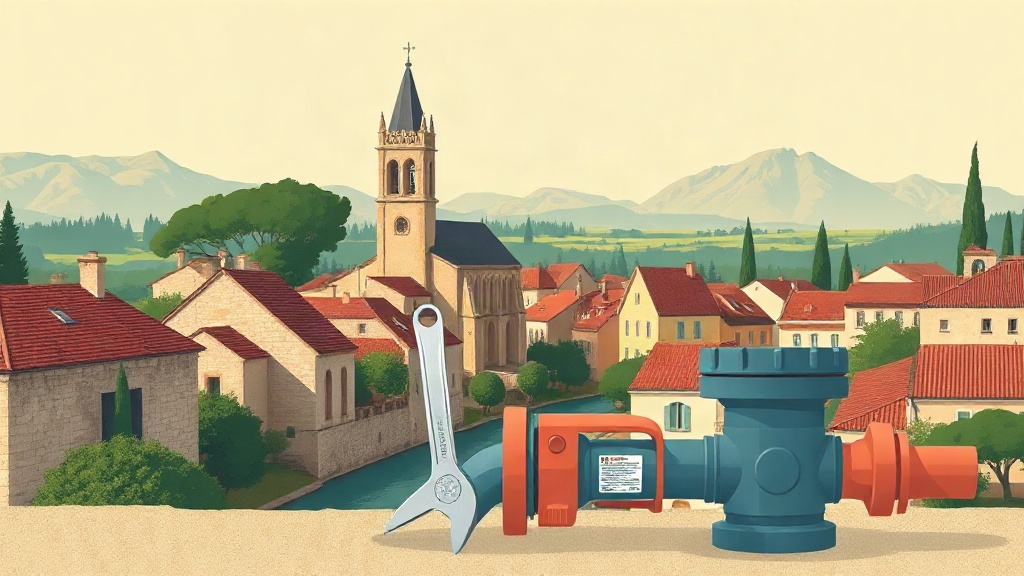 Plombier Pollestres : illustration de la ville (66450)