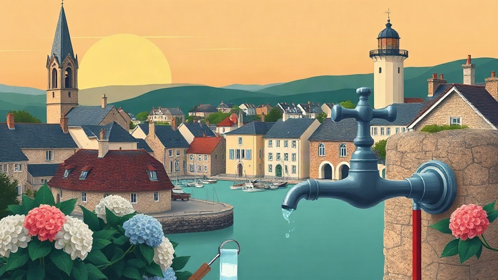 Plombier Pontivy : illustration de la ville (56300)