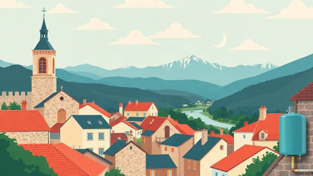 Plombier Portes-lès-Valence : illustration de la ville (26800)