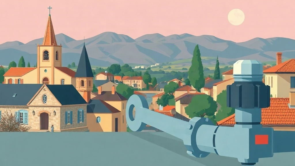 Plombier Poussan : illustration de la ville (34560)