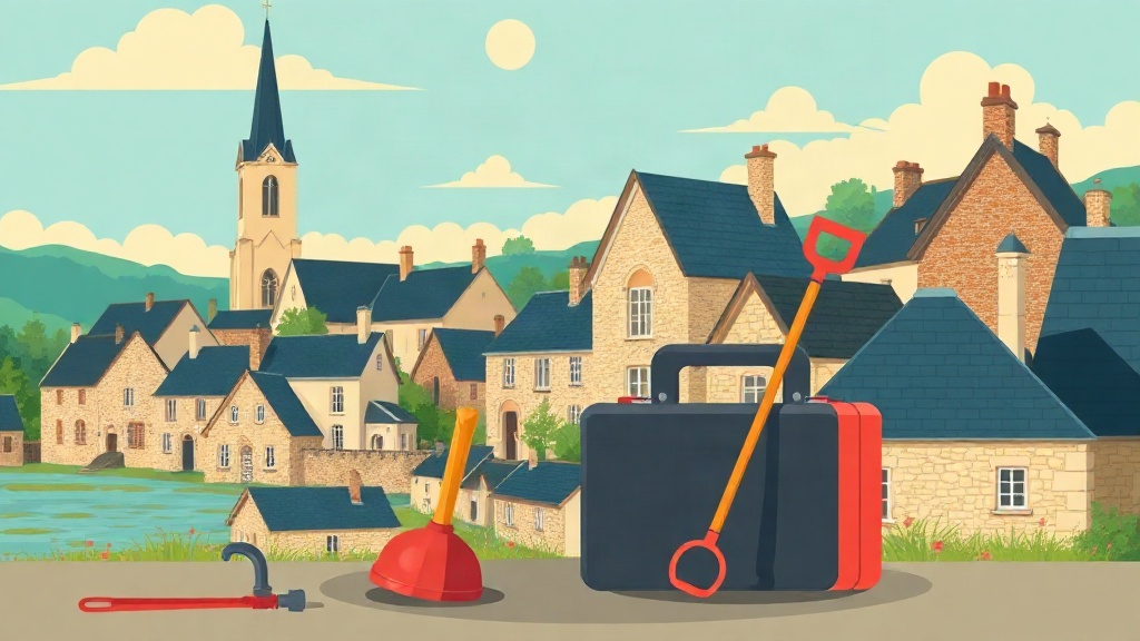 Plombier Pouzauges : illustration de la ville (85700)