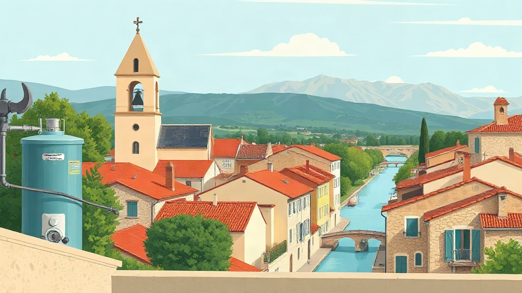 Plombier Prades : illustration de la ville (66500)