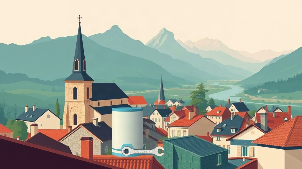 Plombier Publier : illustration de la ville (74500)