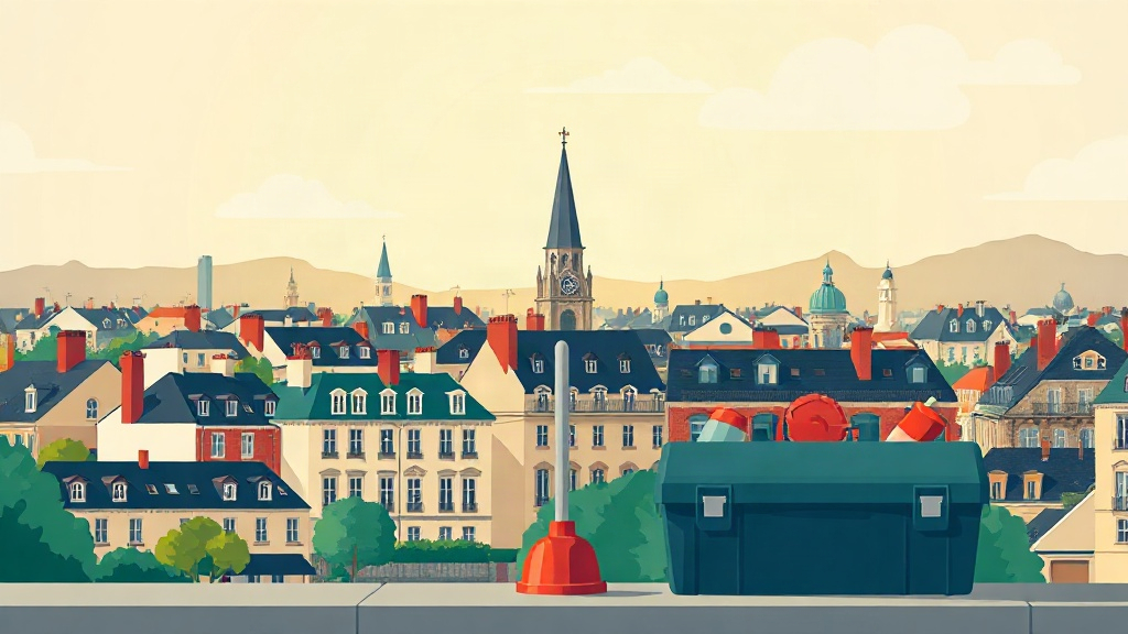 Plombier Puteaux : illustration de la ville (92800)