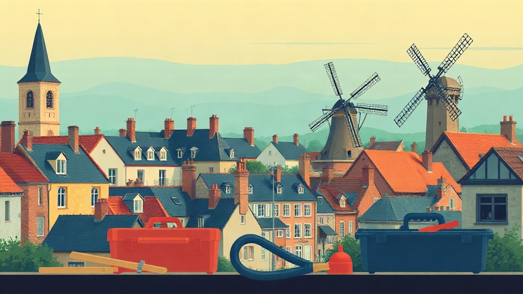 Plombier Quesnoy-sur-Deûle : illustration de la ville (59890)