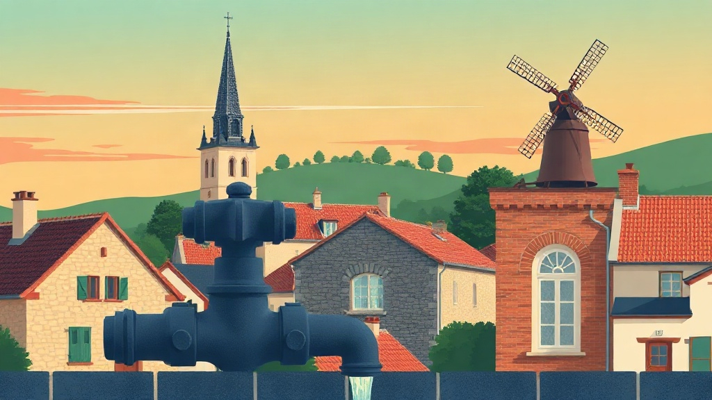 Plombier Quiévrechain : illustration de la ville (59920)