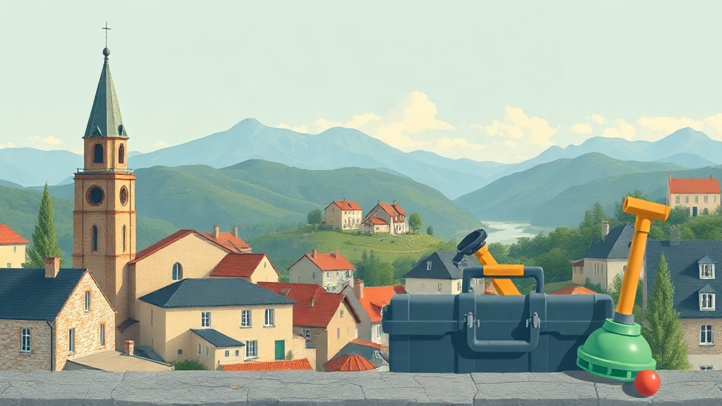 Plombier Rives : illustration de la ville (38140)