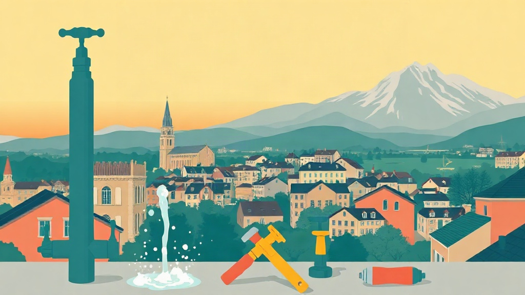 Plombier Saint-Chamond : illustration de la ville (42400)