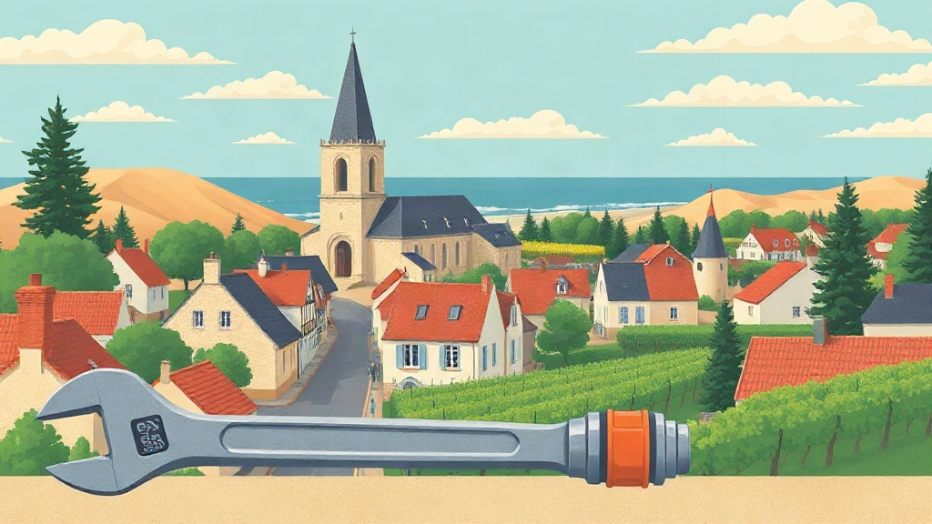 Plombier Saint-Denis-de-Pile : illustration de la ville (33910)