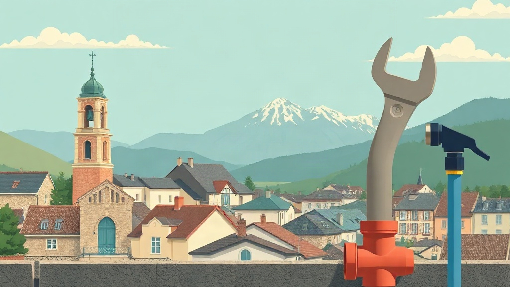 Plombier Saint-Flour : illustration de la ville (15100)