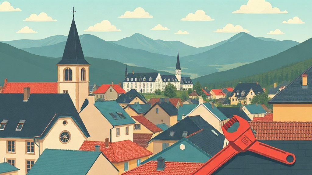 Plombier Saint-Marcel-lès-Valence : illustration de la ville (26320)