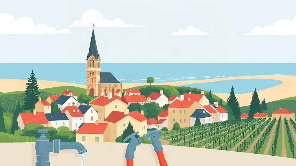 Plombier Saint-Pierre-du-Mont : illustration de la ville (40280)