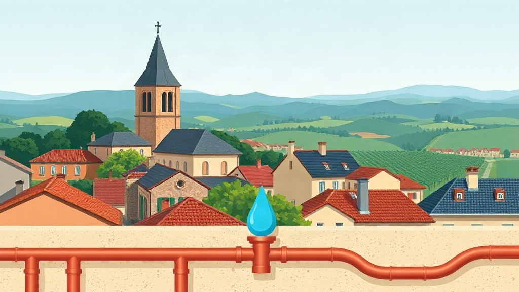 Plombier Saint-Vallier : illustration de la ville (71230)