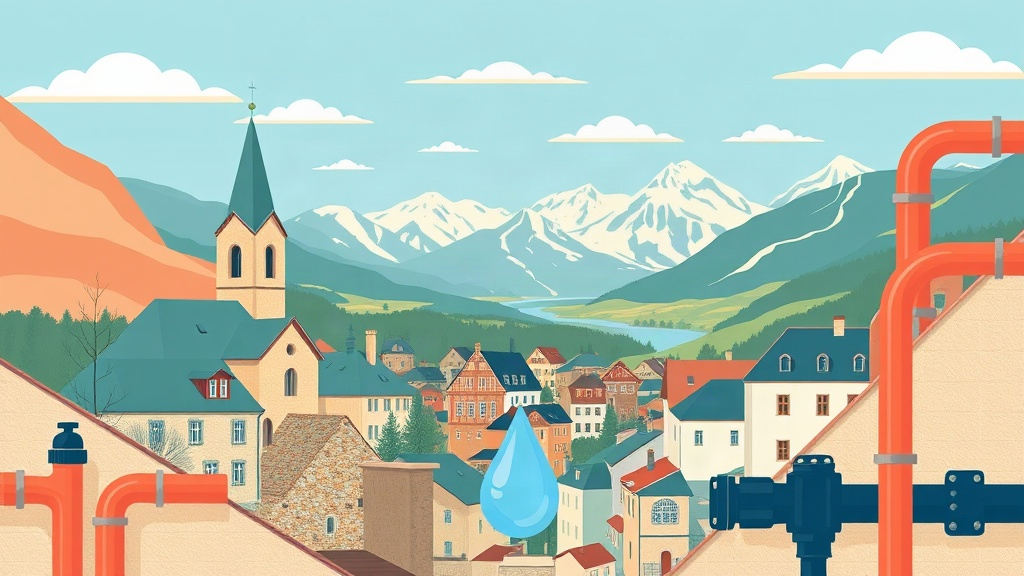 Plombier Sallanches : illustration de la ville (74700)