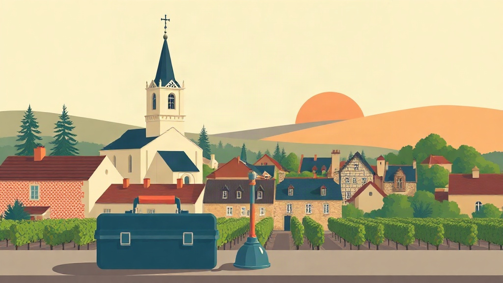 Plombier Sarlat-la-Canéda : illustration de la ville (24200)