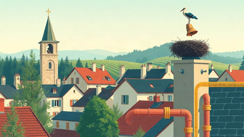 Plombier Sarreguemines : illustration de la ville (57200)