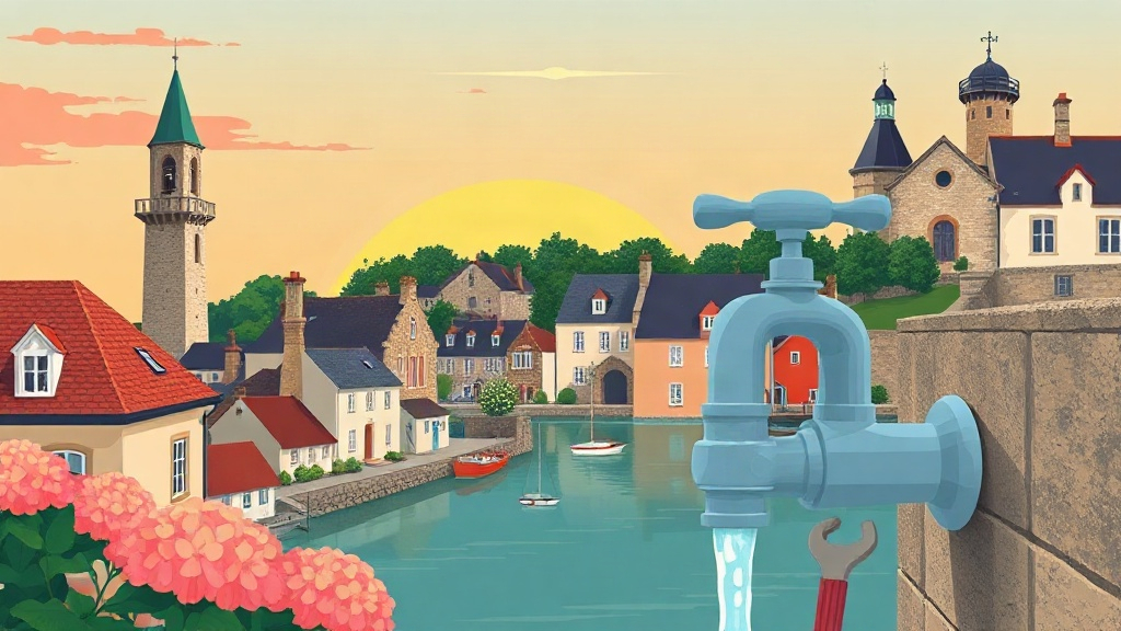 Plombier Sarzeau : illustration de la ville (56370)
