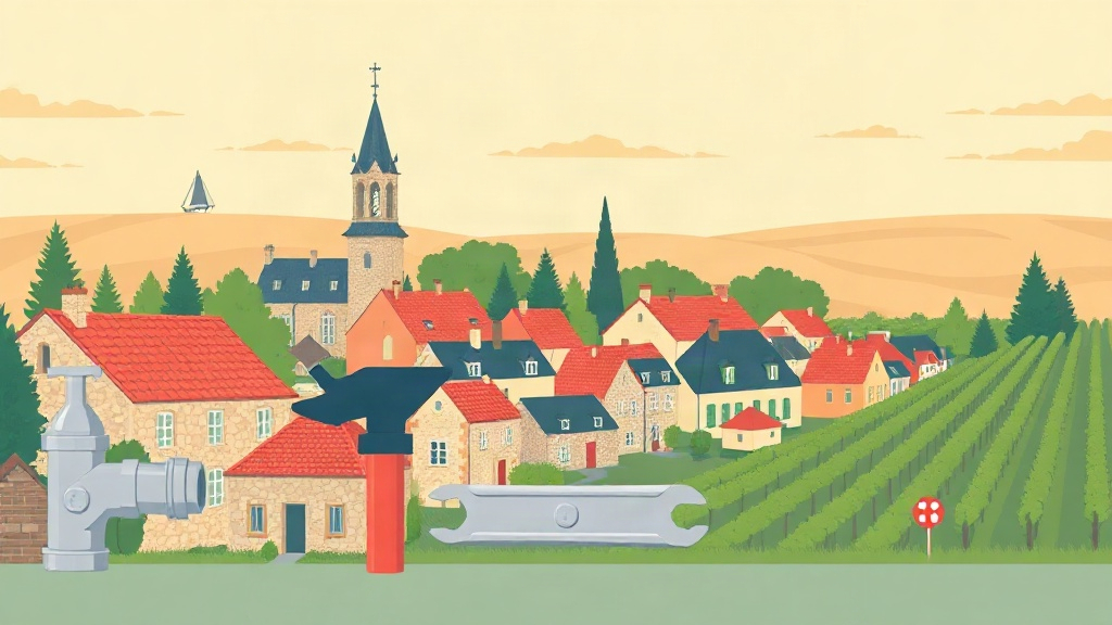 Plombier Saujon : illustration de la ville (17600)